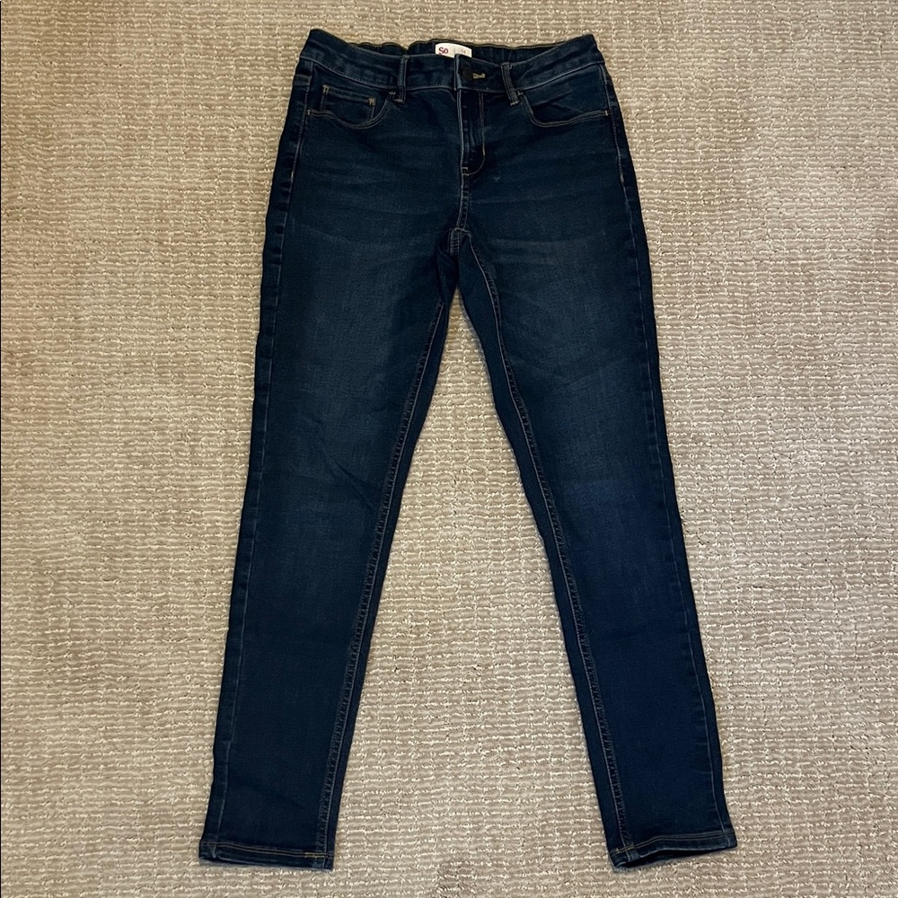 SO Dark Blue Women's Skinny Jeans